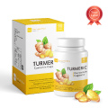 Turmeric curcumin extract capsules supplement Improve body immunity in Stock